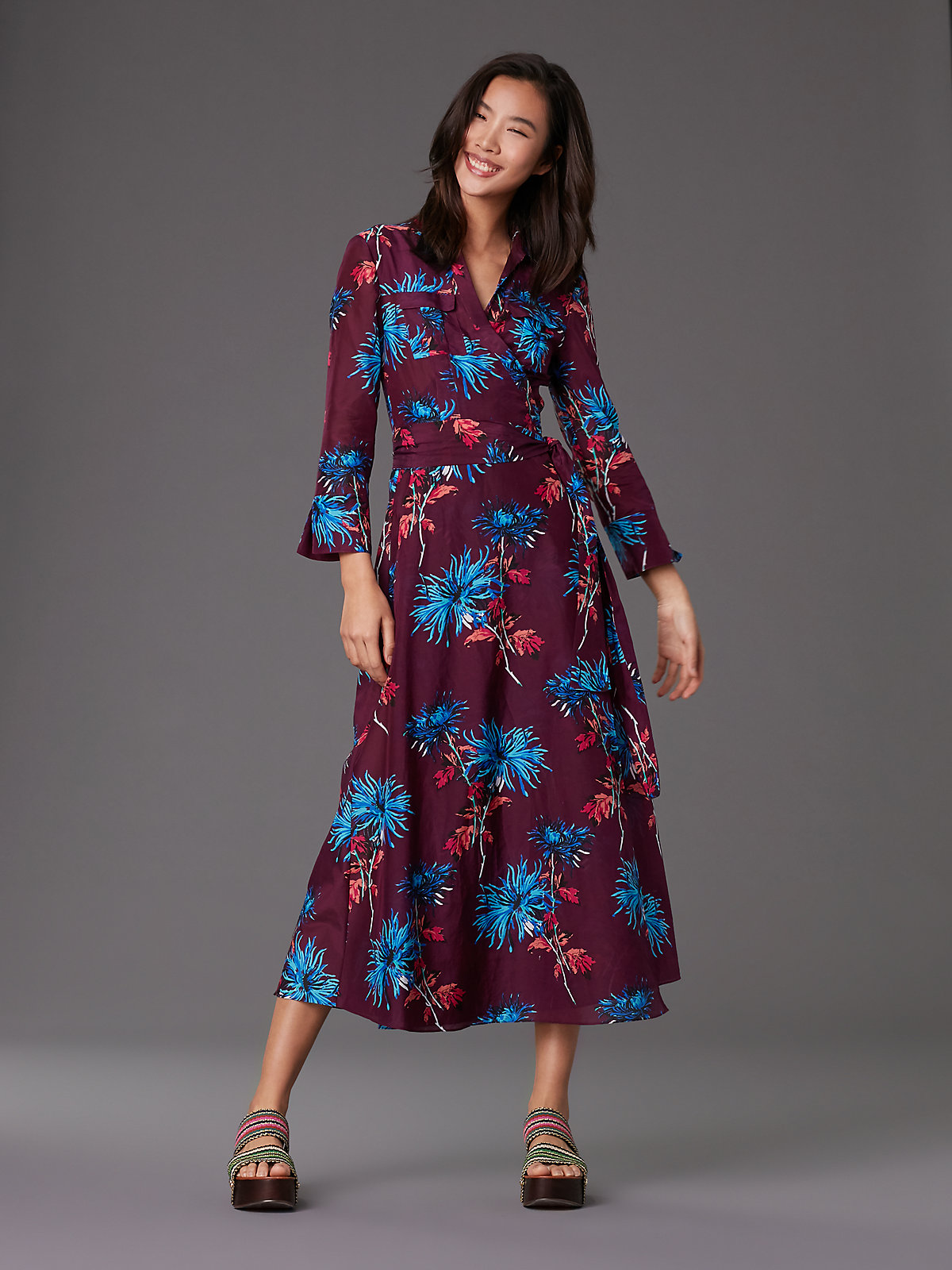 This Dress Is Everything We Love About DVF (and It's $100 Off!) | Us Weekly