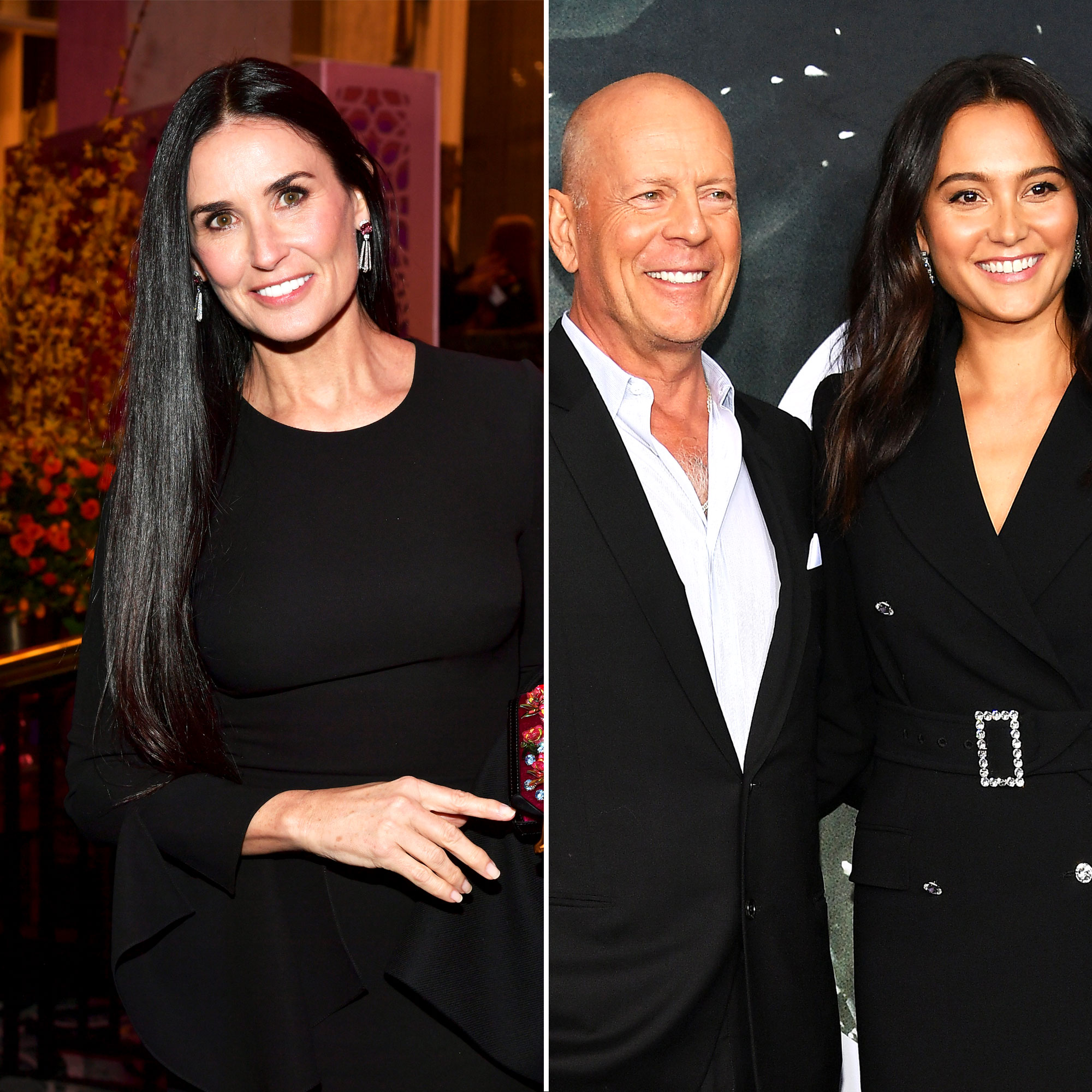 Demi Moore Attends Ex Husband Bruce Willis 10 Year We - vrogue.co