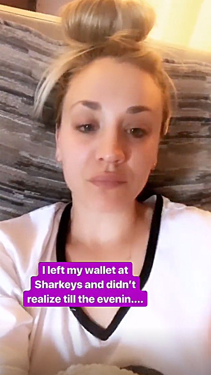 Kaley Cuoco Left Wallet at Restaurant, Returned Intact | Us Weekly