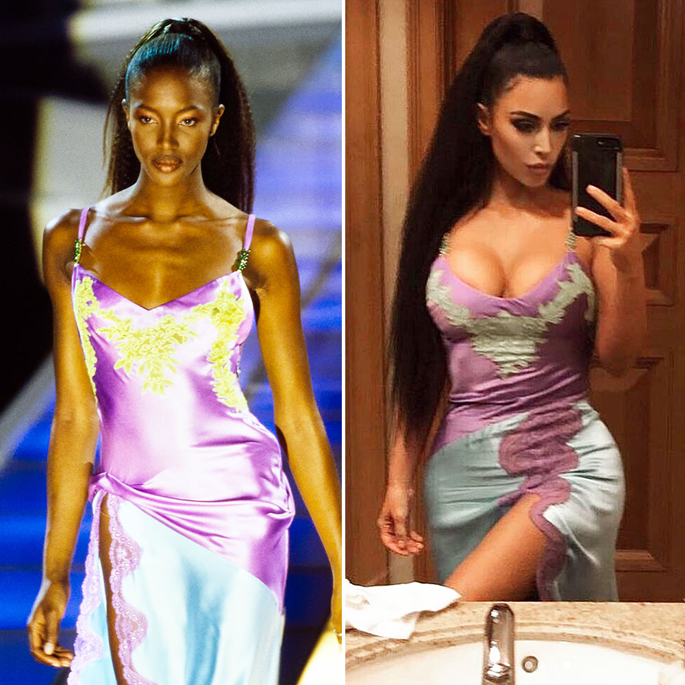 Naomi Campbell Wears 2000s-Inspired Bubble Dress and Capris