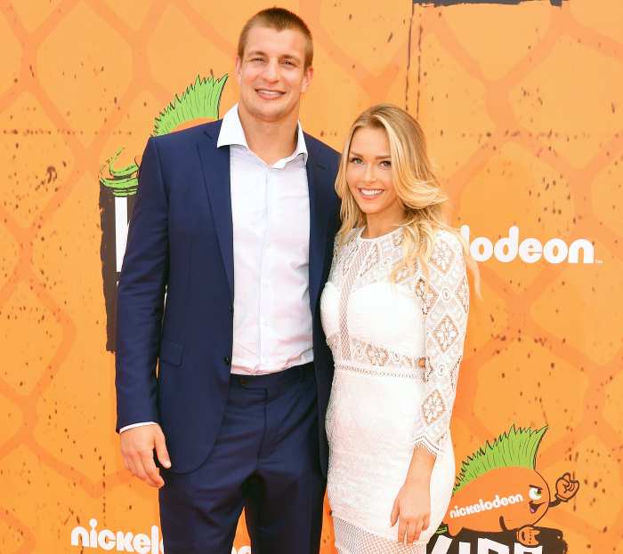 Rob Gronkowski's girlfriend, model Camille Kostek, says she thinks he may  return to football 