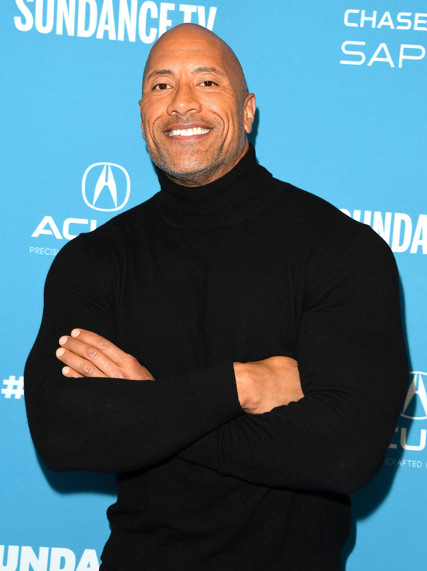 The Rock Black Shirt , Dwayne Johnson Turtleneck Photo T-shirt All