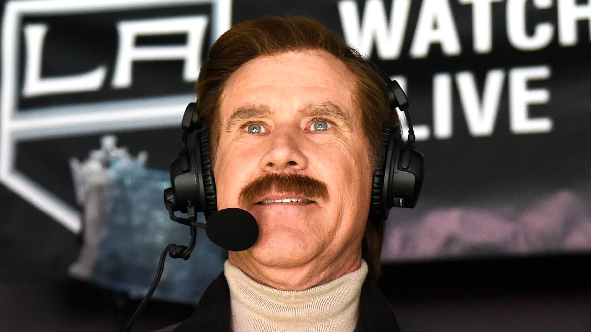 What the puck? A Will Ferrell LA Kings ad showed up next to