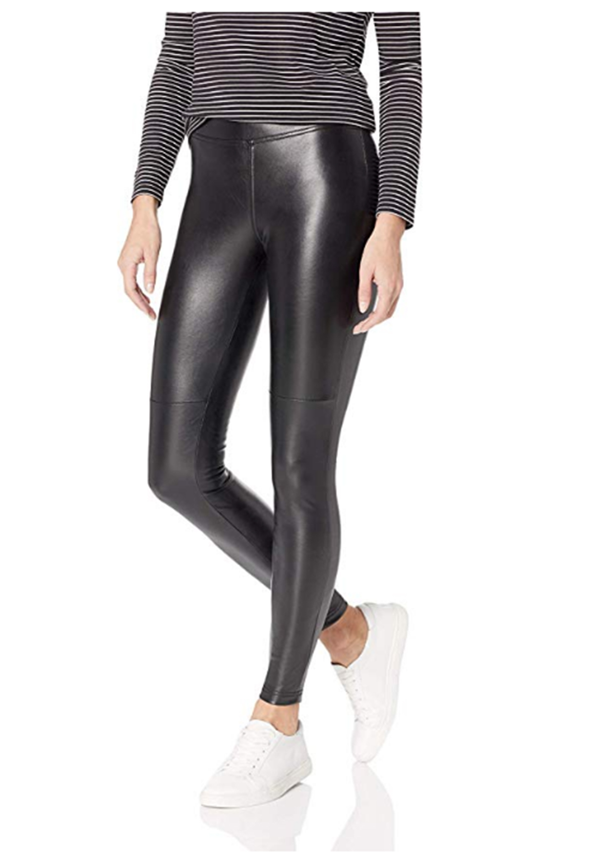 20 Best Faux Leather Leggings for Women Over 50 | Woman's World