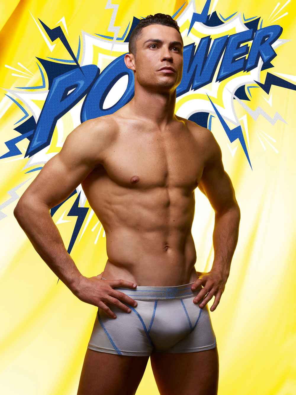 Cristiano Ronaldo strips down to his underwear as fans brand ex-Man Utd  star 'God' - Daily Star