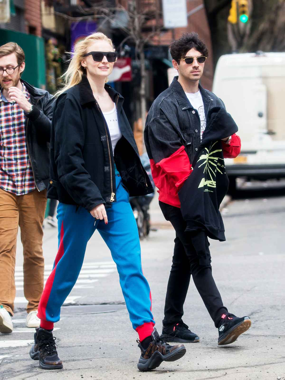 Sophie Turner Is Radiant in Fiery Red Look as She Fangirls at Joe Jonas'  Walk of Fame Ceremony