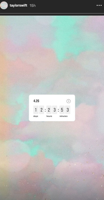 Taylor Swift Teases New Music With Countdown Clock