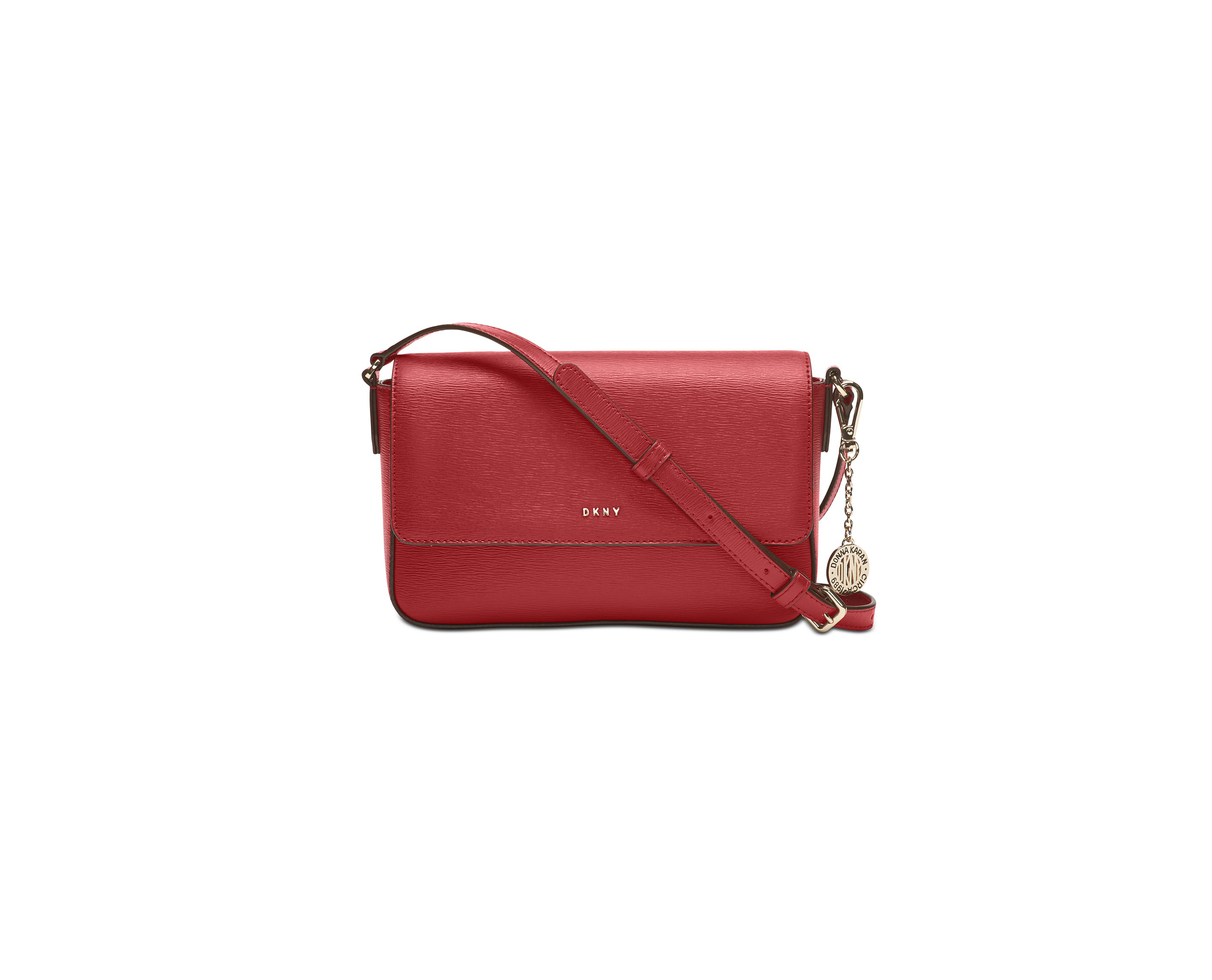 DKNY Red Leather Sling Bag, Women's Fashion, Bags & Wallets, Cross-body Bags  on Carousell