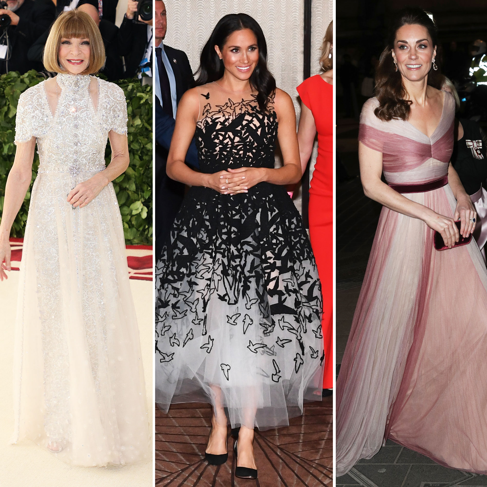 Anna Wintour Names Meghan Markle, Kate Middleton Dream Met Gala Guests