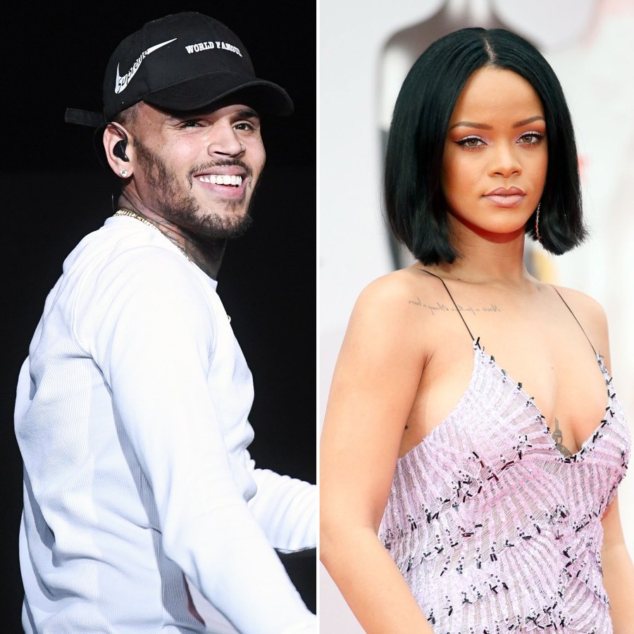 Chris Brown Calls Lingerie-Clad Ex-Girlfriend Rihanna a ...