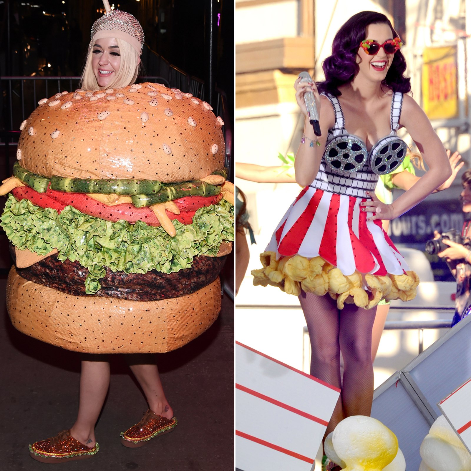 All The Times Katy Perry Has Dressed Up As Food Photos