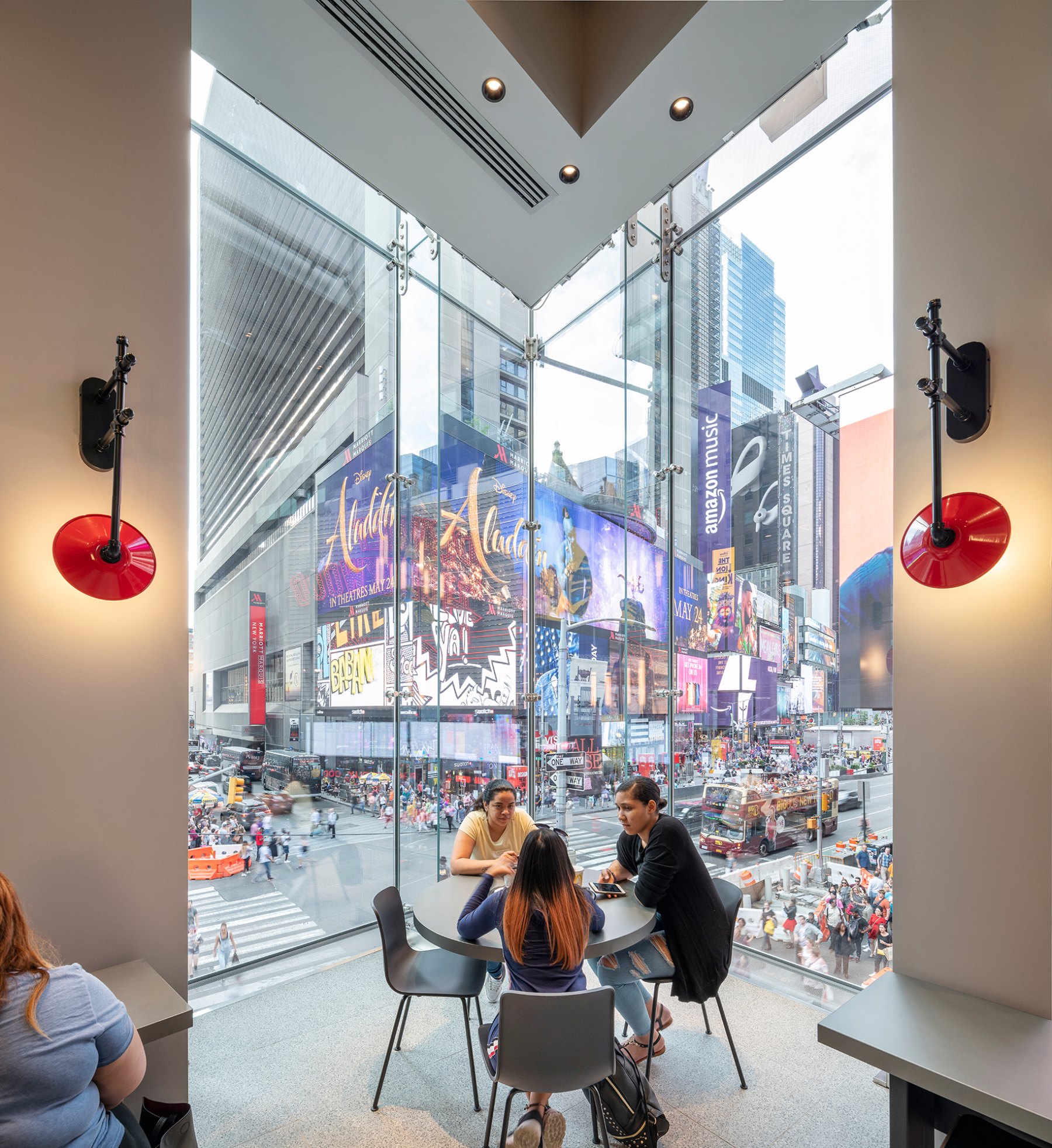 See Inside Mcdonalds Stunning New Times Square Flagship Photos Us