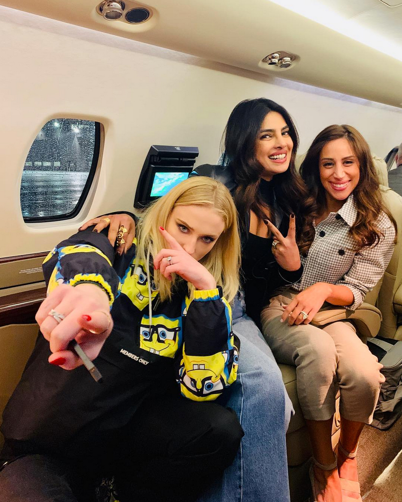 Officially Sisters Sophie Turner Priyanka Chopra Jonas And Danielle Jonas Cutest Moments