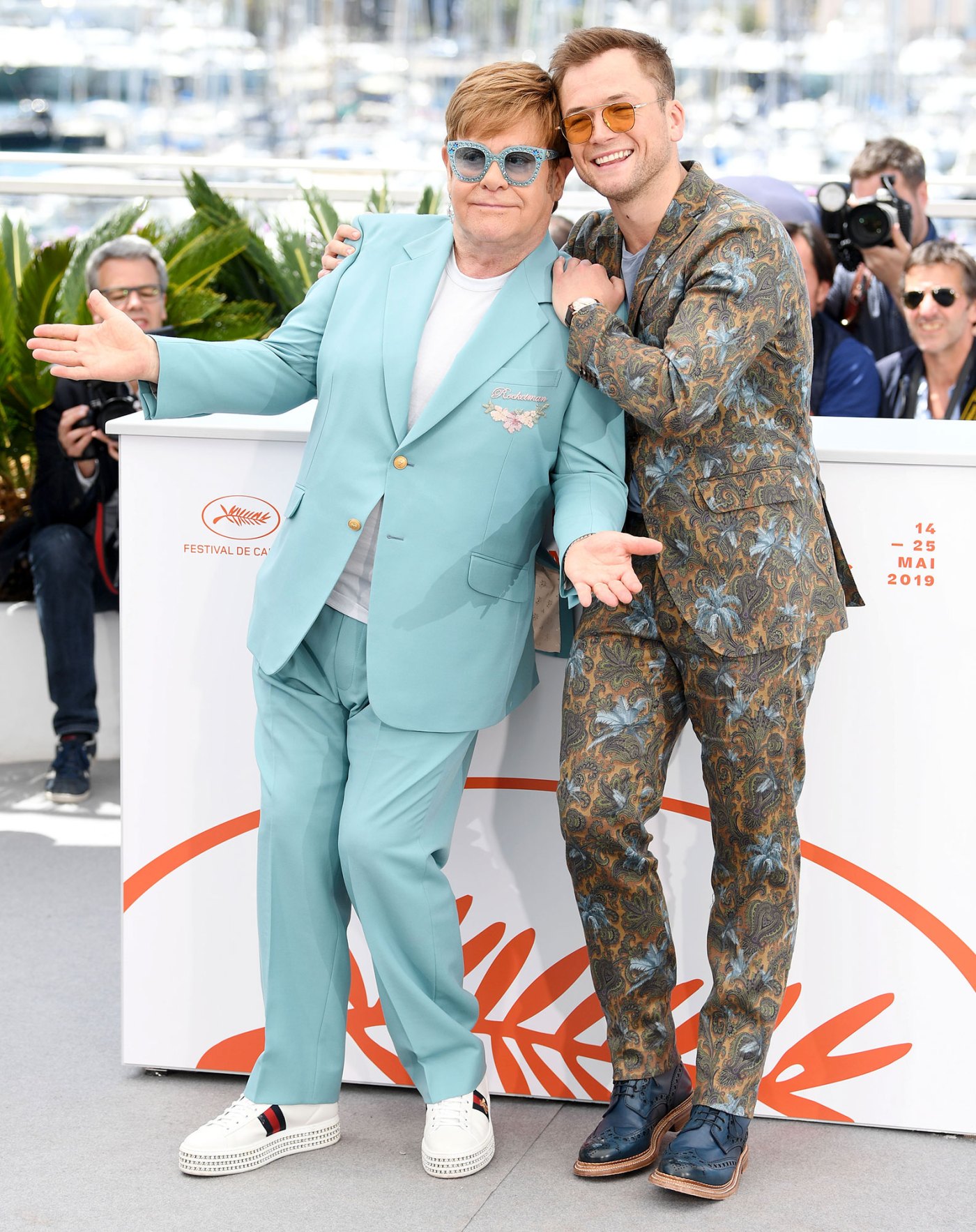 Taron Egerton Lived With Elton John Before Filming Rocketman