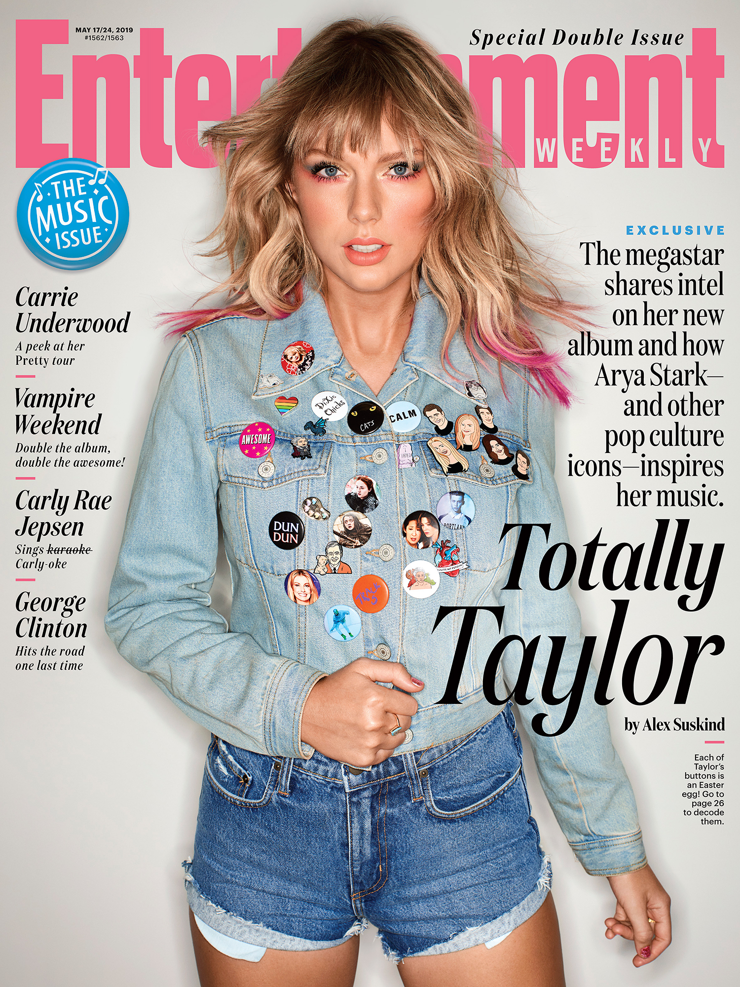 Taylor Swift Pin Button - Gorgeous