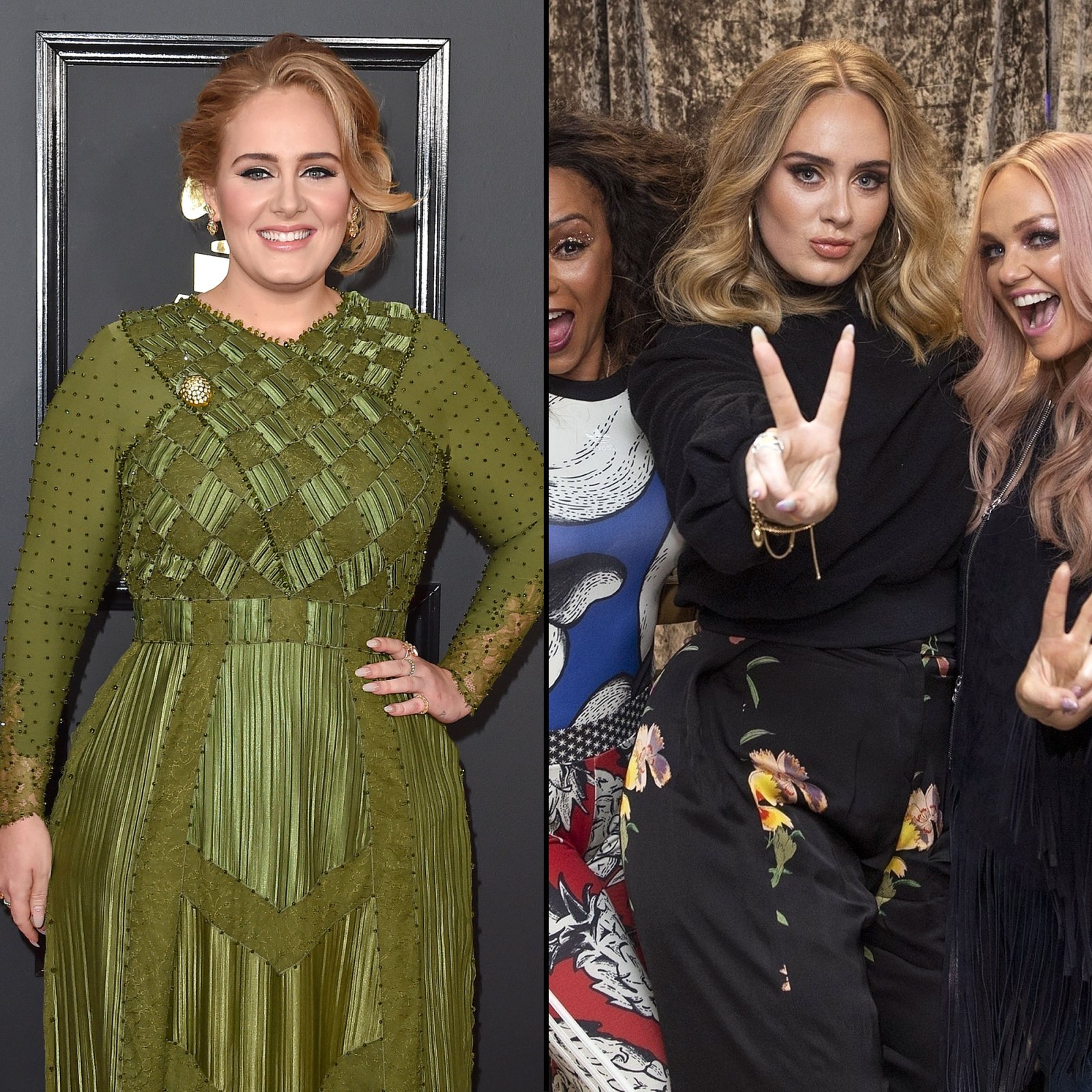 Adele Weight Loss Post Divorce Slim Down Spice Girls Pic Us Weekly