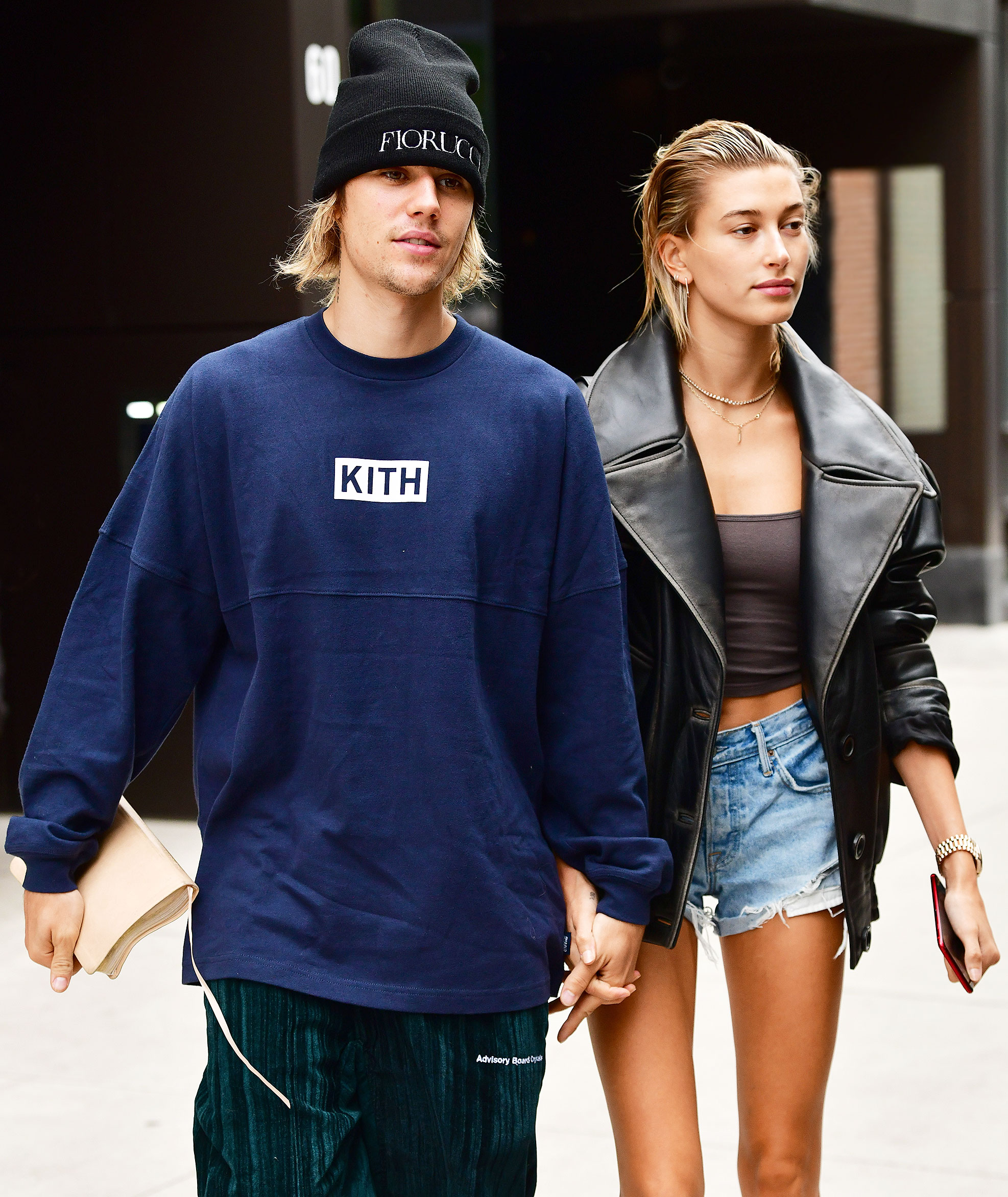 Hailey Baldwin Hits The Gym In Peekaboo Leggings In La