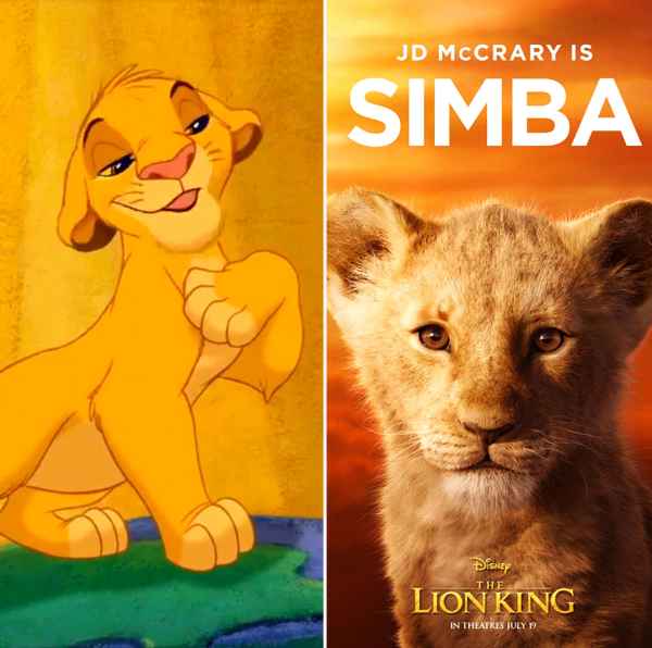 ‘The Lion King’: Compare the Animated and Live-Action Characters | Us ...