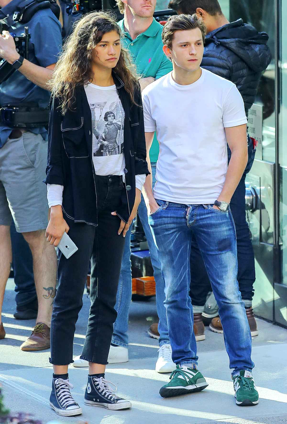 Zendaya and Tom Holland Hold Hands While Sightseeing in Boston