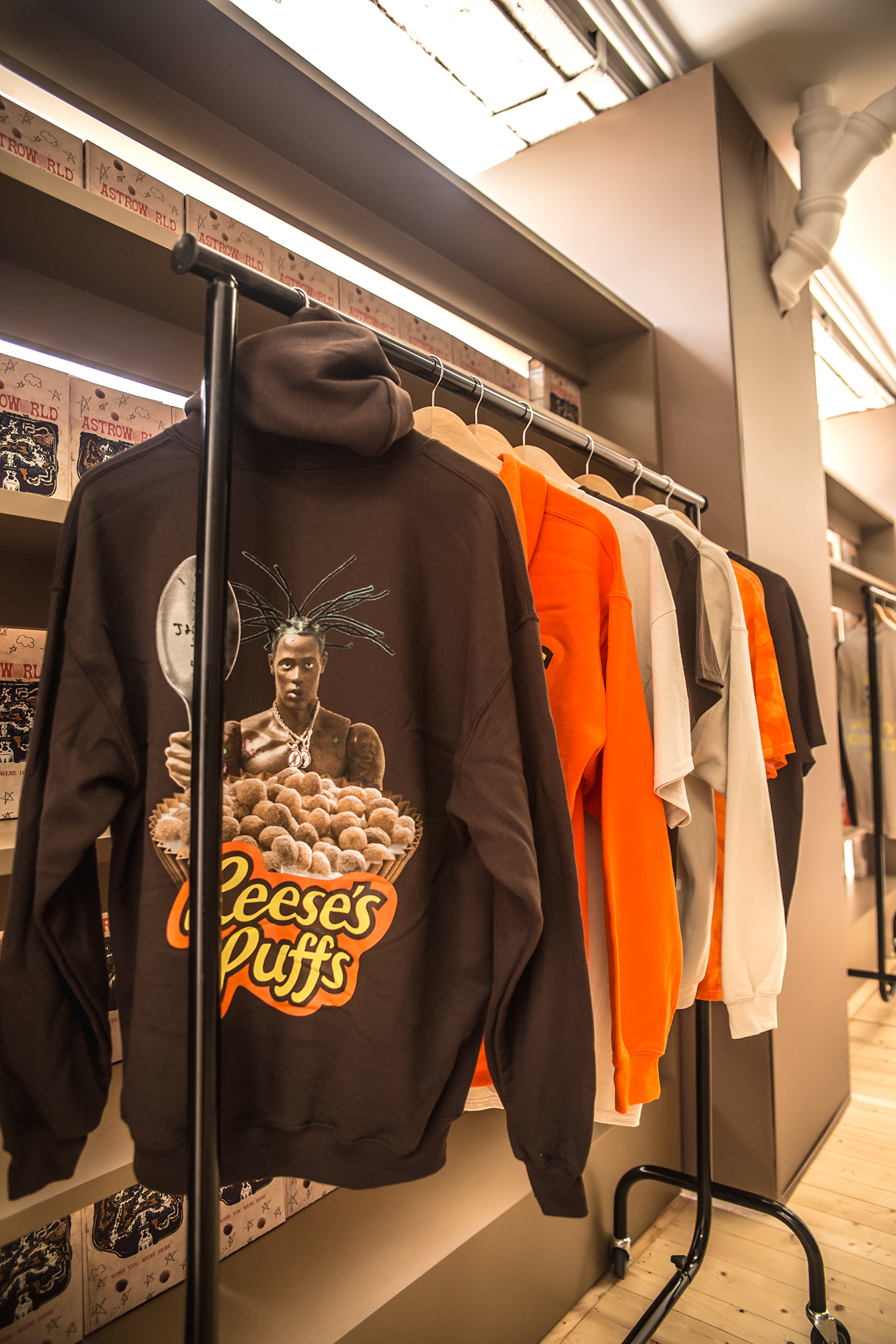 reese's puffs travis scott hoodie