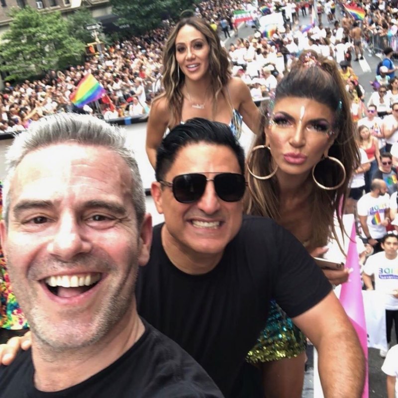 Andy Cohen, Real Housewives Take to the Streets for NYC Pride Parade