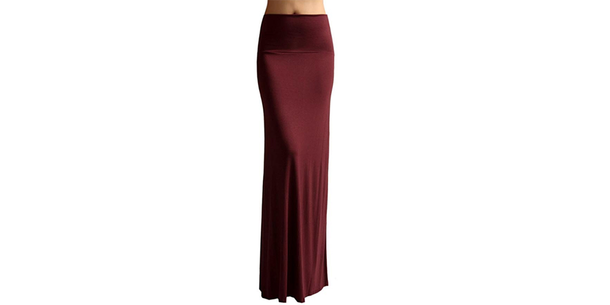 comfy maxi skirt