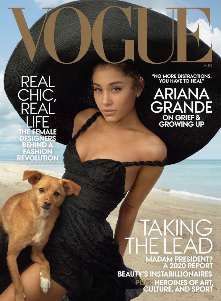 Ariana Grande on Pete Davidson, Mac Miller, More Vogue Revelations