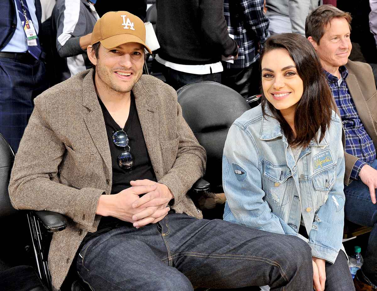 Mila Kunis Tied Up Porn - Ashton Kutcher and Mila Kunis' Hot Romance