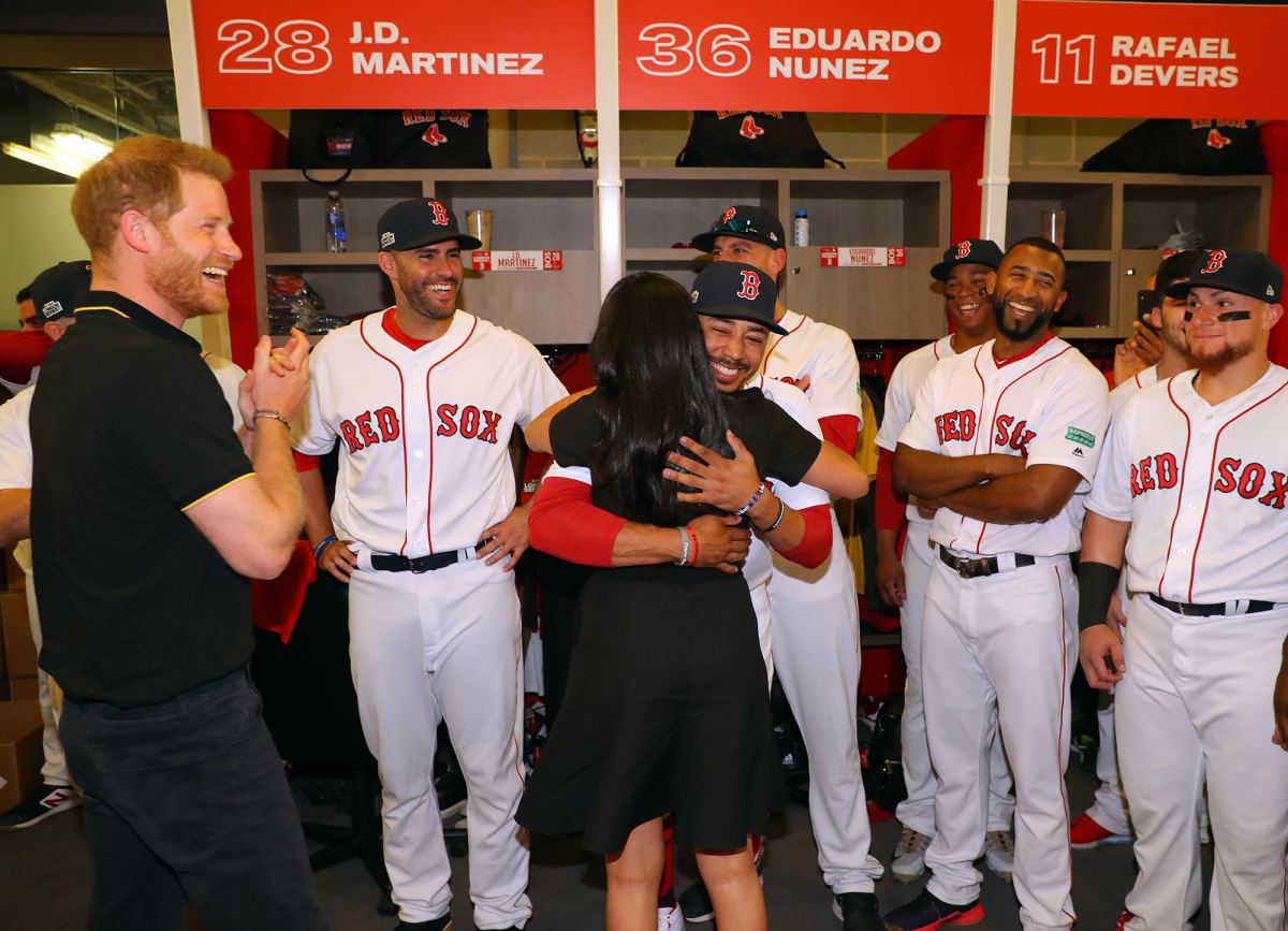Sox star Mookie Betts and Duchess-to-be Meghan Markle are distant relatives