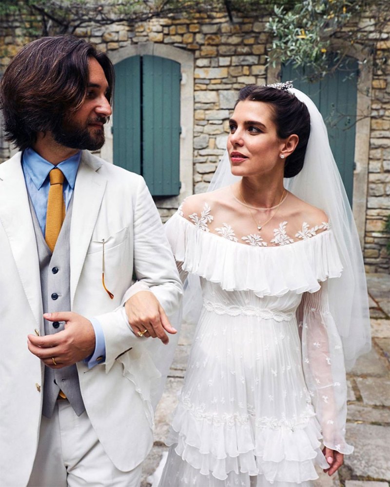 Charlotte Casiraghi’s Giambattista Valli dress