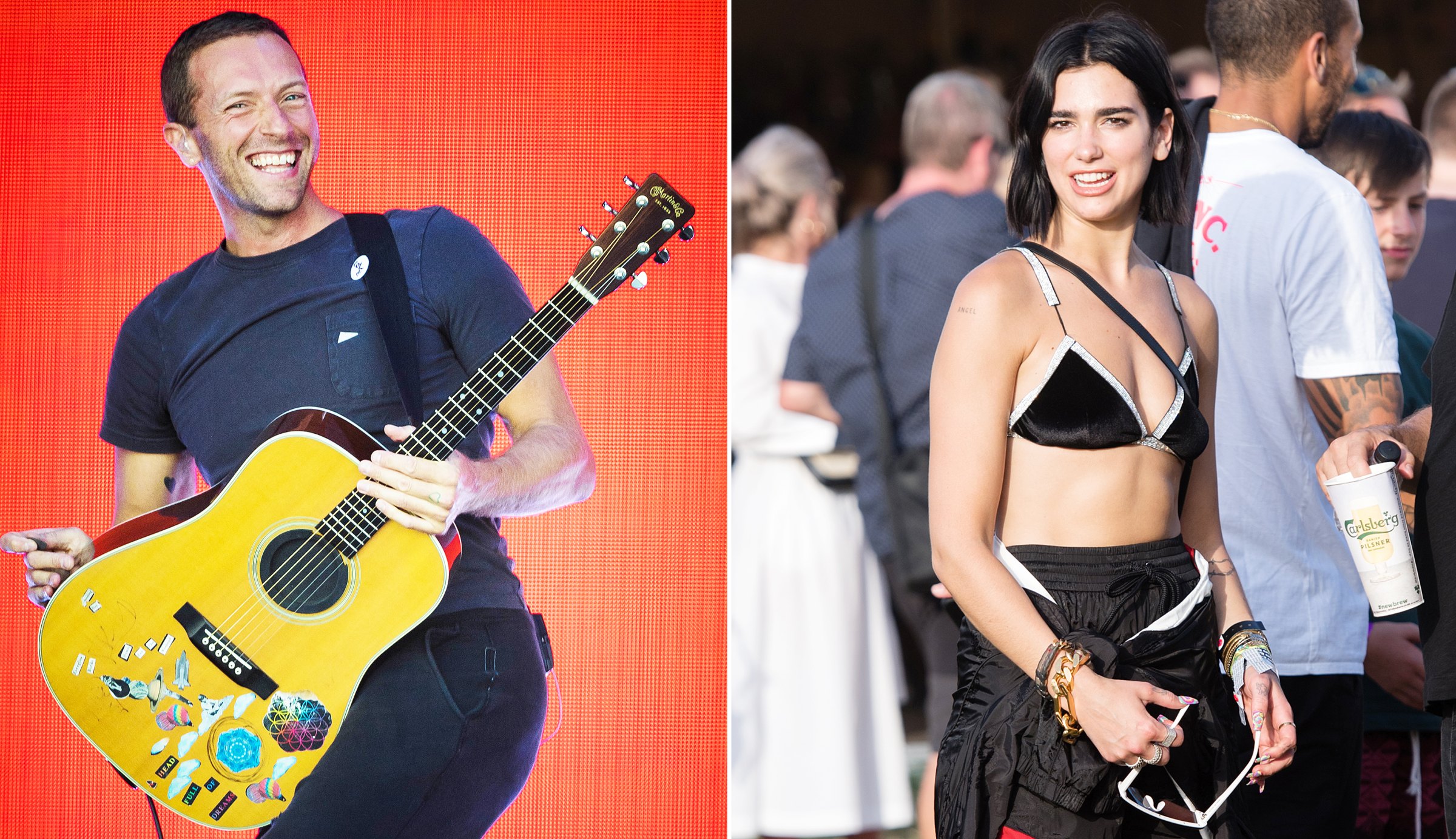 Chris Martin, Dua Lipa ‘Did Not Kiss’ Amid Dakota Johnson Split Rumors