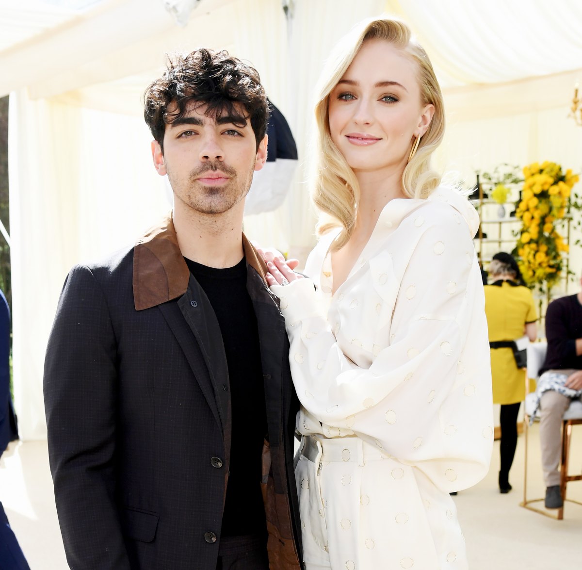 Sophie Turner's wedding dress revealed in first photos from ceremony