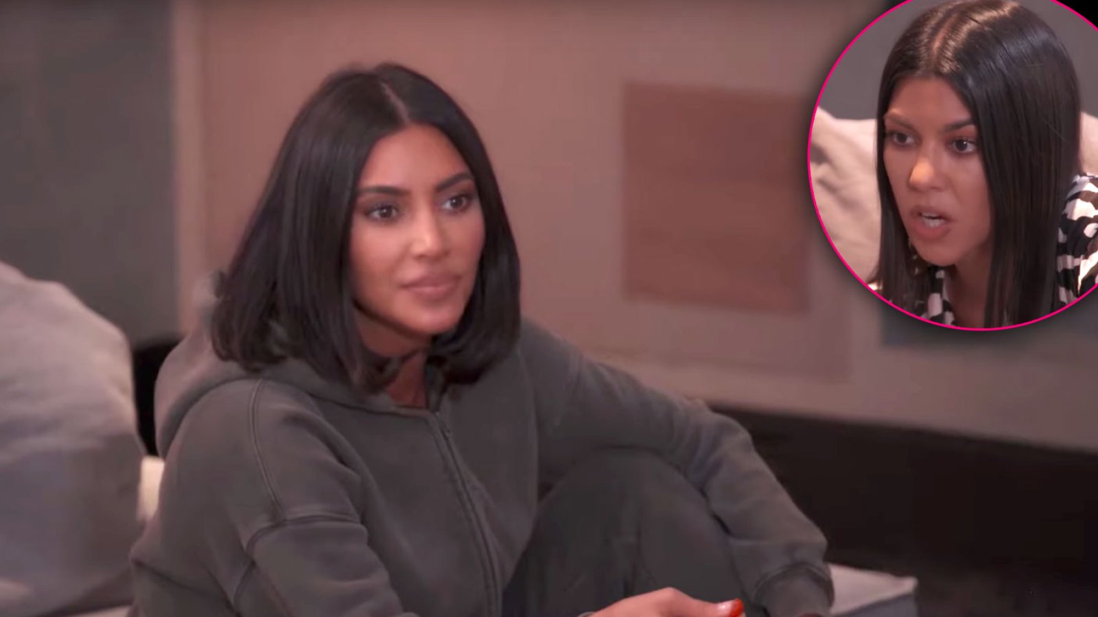 Kim, Kourtney Kardashian Argue Over Daughters' Birthday: Watch | Us Weekly