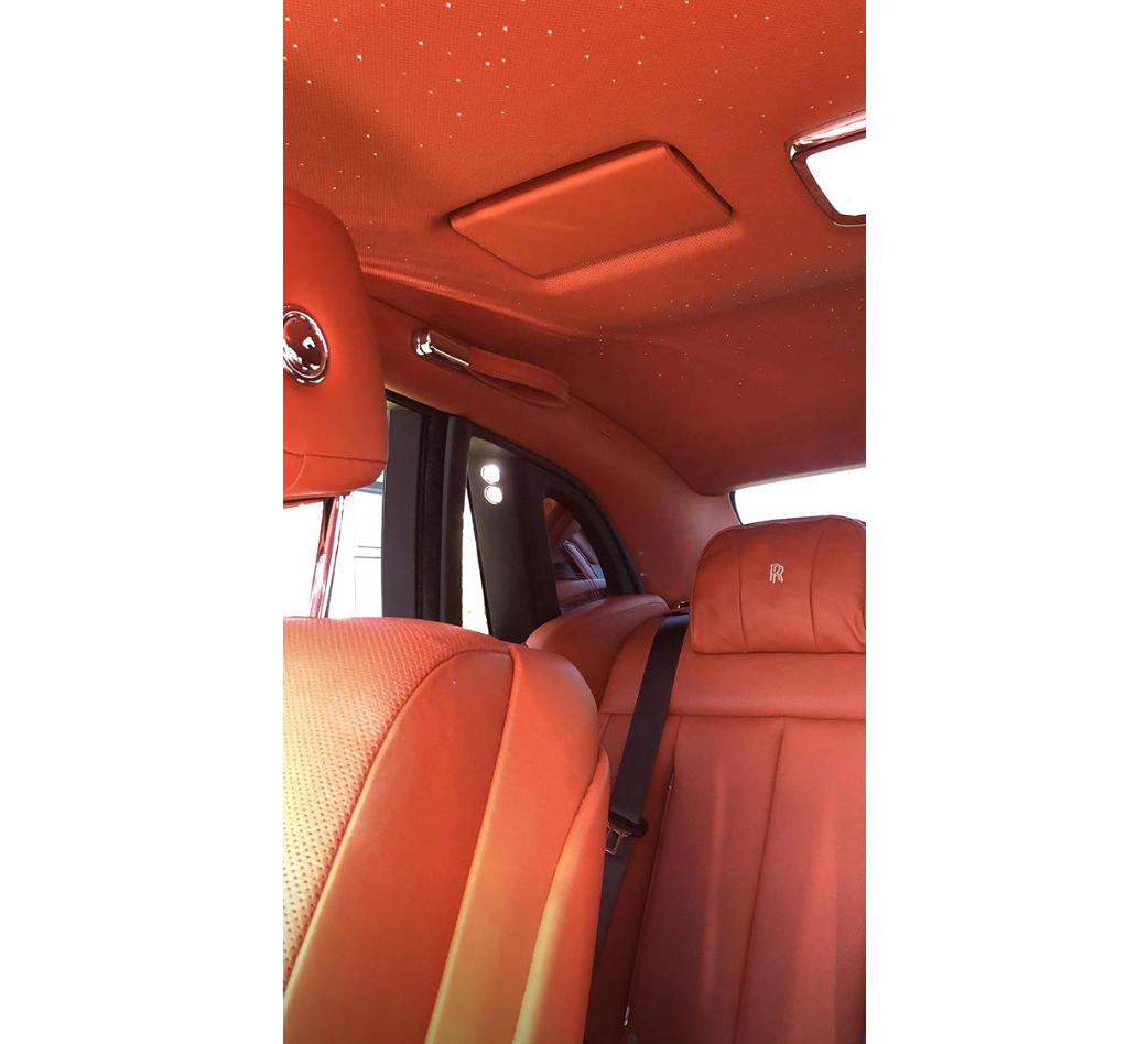 Kylie jenner pink rolls royce  Sports cars luxury Pink car interior  Pink car