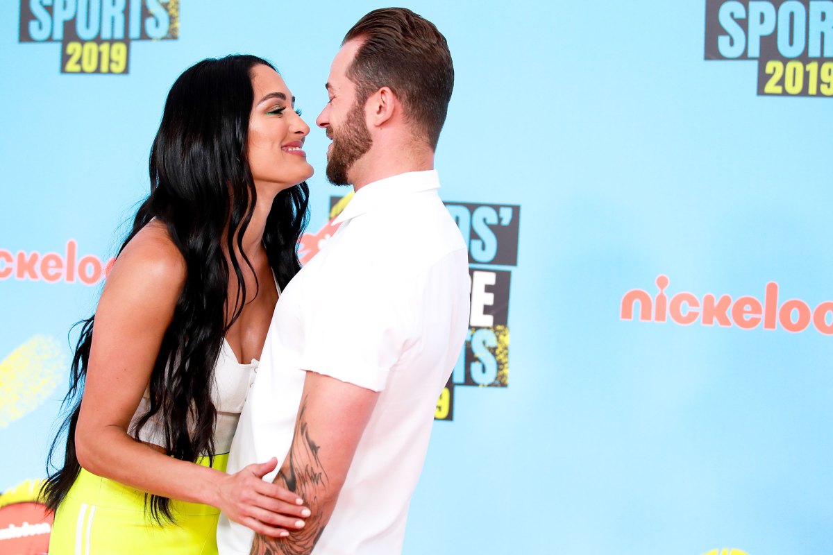 Nikki Bella & Artem Chigvintsev Hold Hands On Lunch Date — Pic