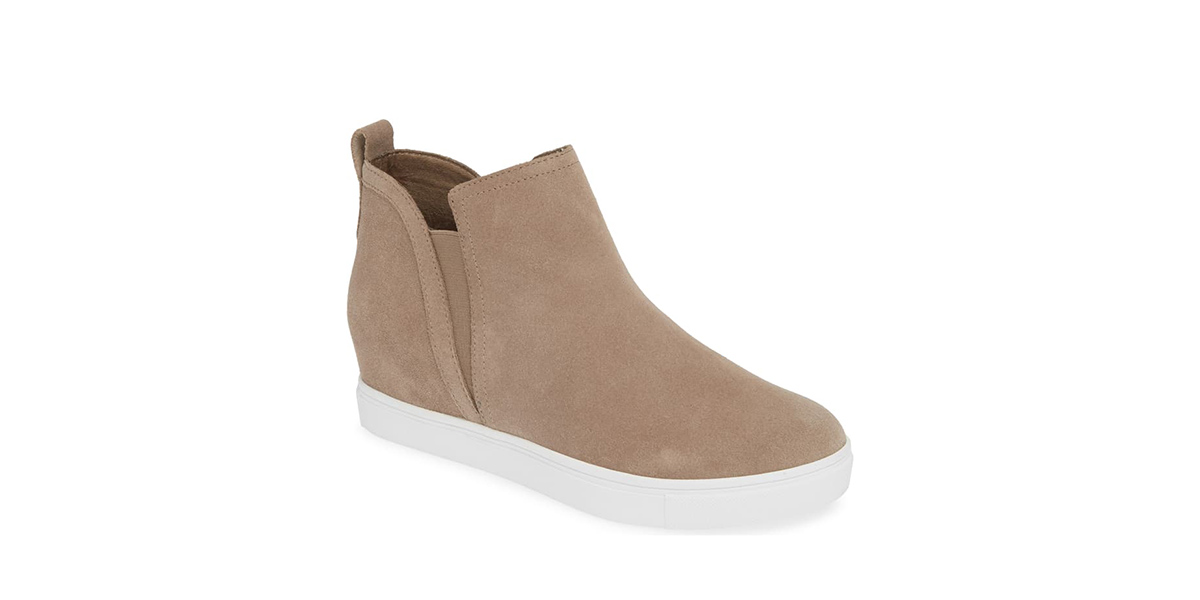 blondo georgette hidden wedge sneaker