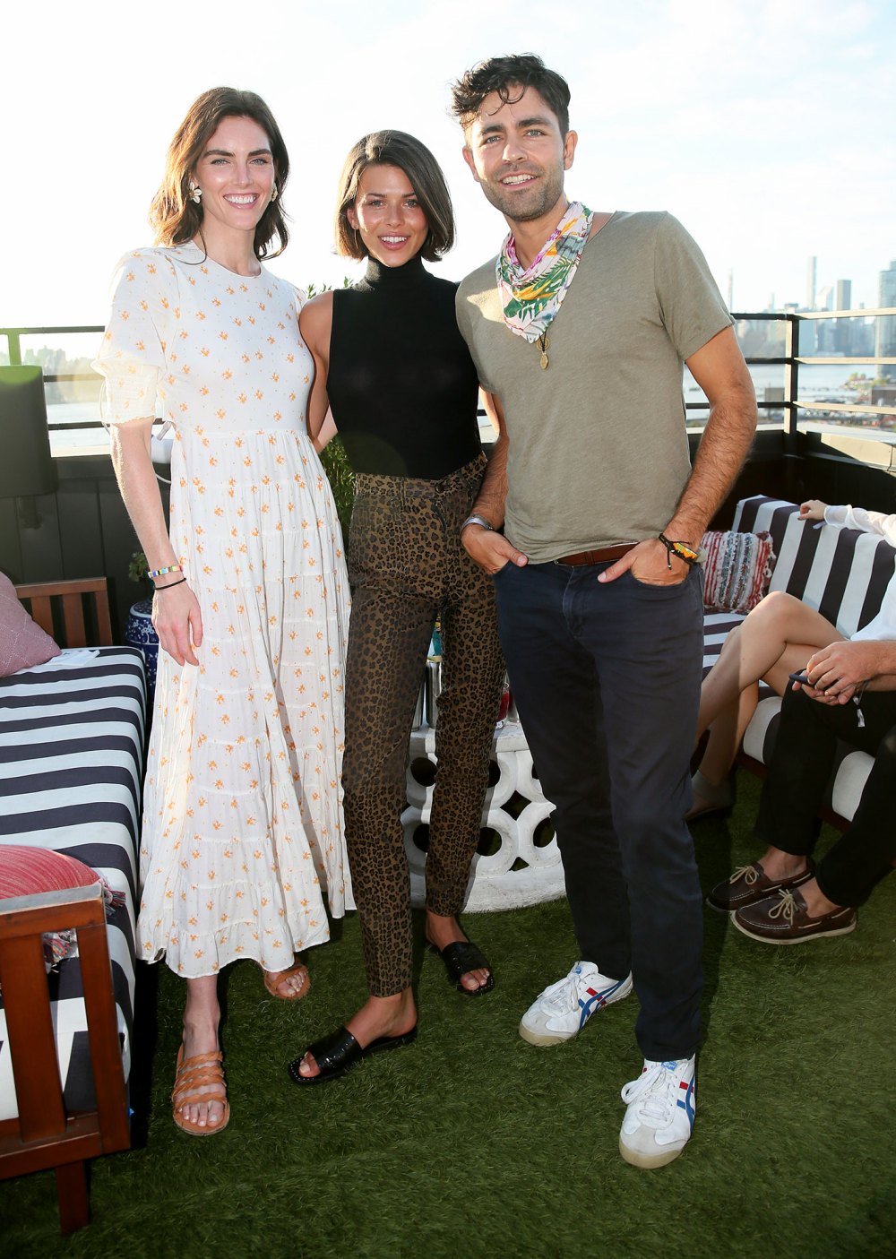 Online VIP Hilary Rhoda, Georgia Fowler and Adrian Grenier