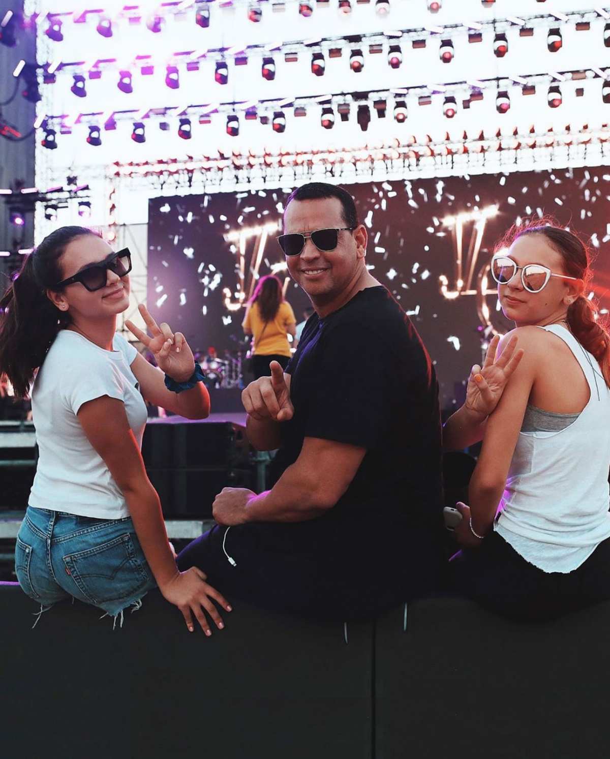 Alex Rodriguez Celebrates 44th Birthday with Yankees-Themed Bash