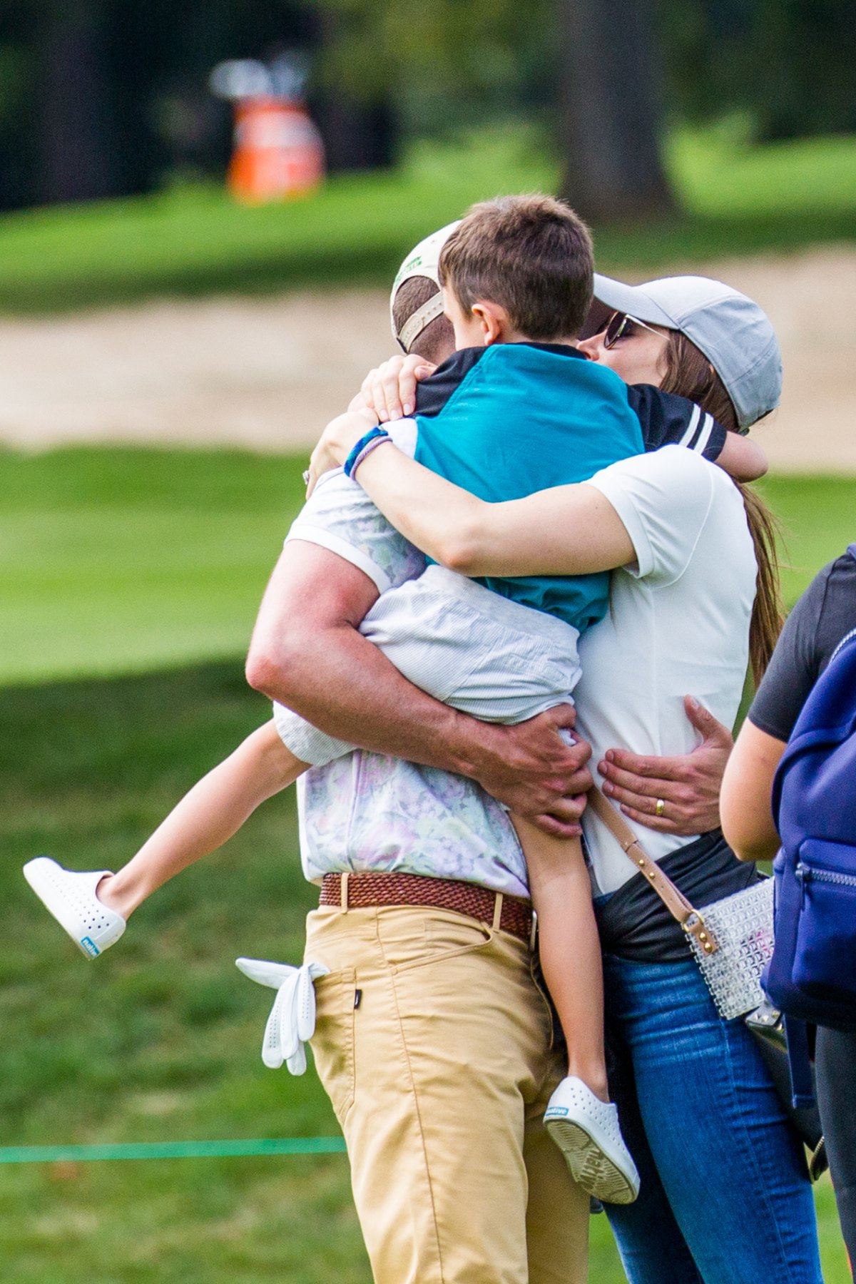 Justin Timberlake, Jessica Biel Spend Day at Golf Course With Silas