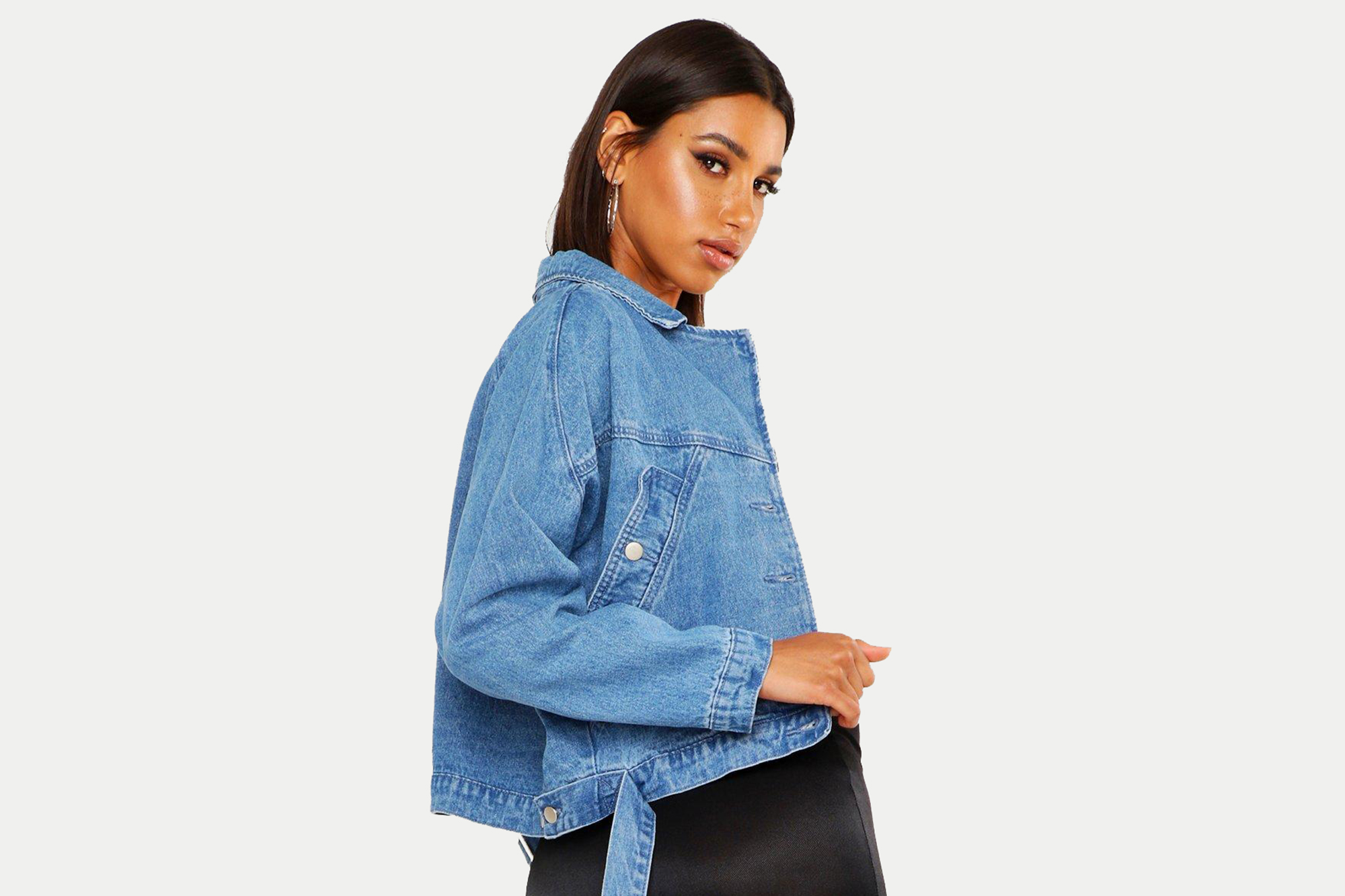 Holland Cooper Ladies Denim Biker Jacket | Millbry Hill