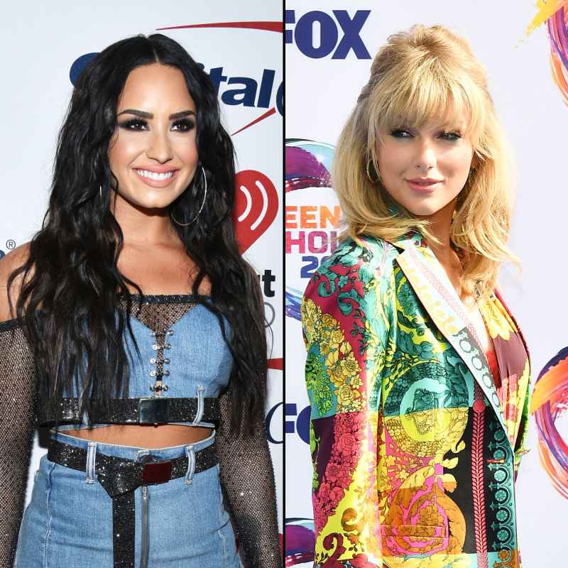 Taylor Swift Has ‘biggest Smile After Demi Lovato Praises ‘lover Us Weekly 8165