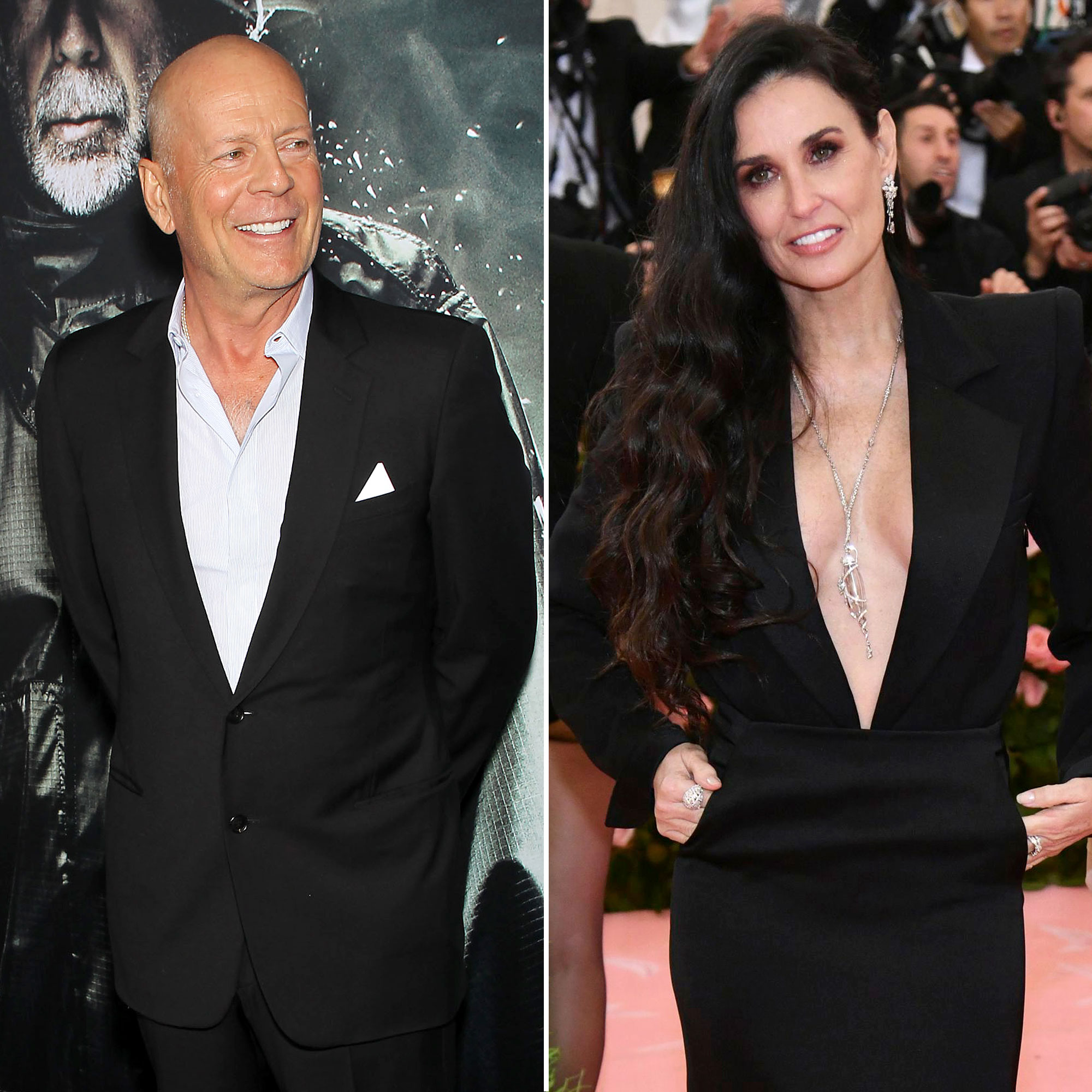 Bruce Willis Supports Ex Demi Moore at Launch for Shocking ...