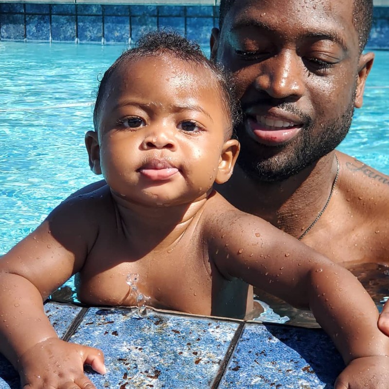 Celebrity Babies Learning How To Swim Pool Pics