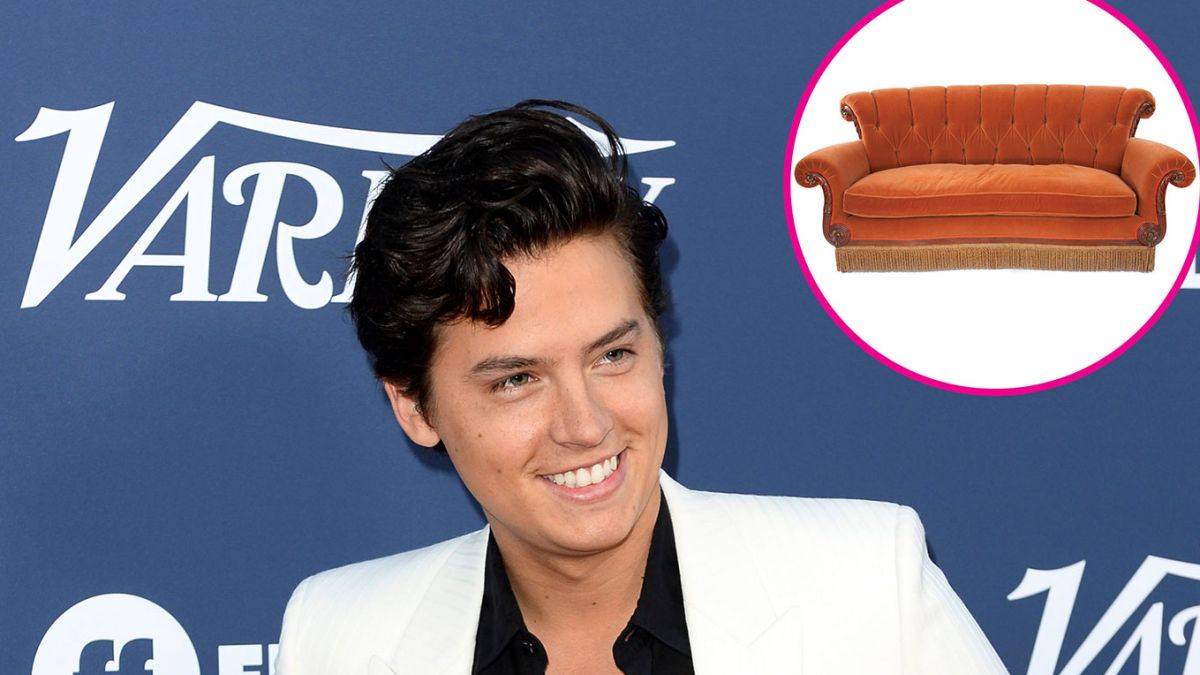 Cole Sprouse (aka Ross' son, Ben!) returns to 'Friends' couch — see the  photo