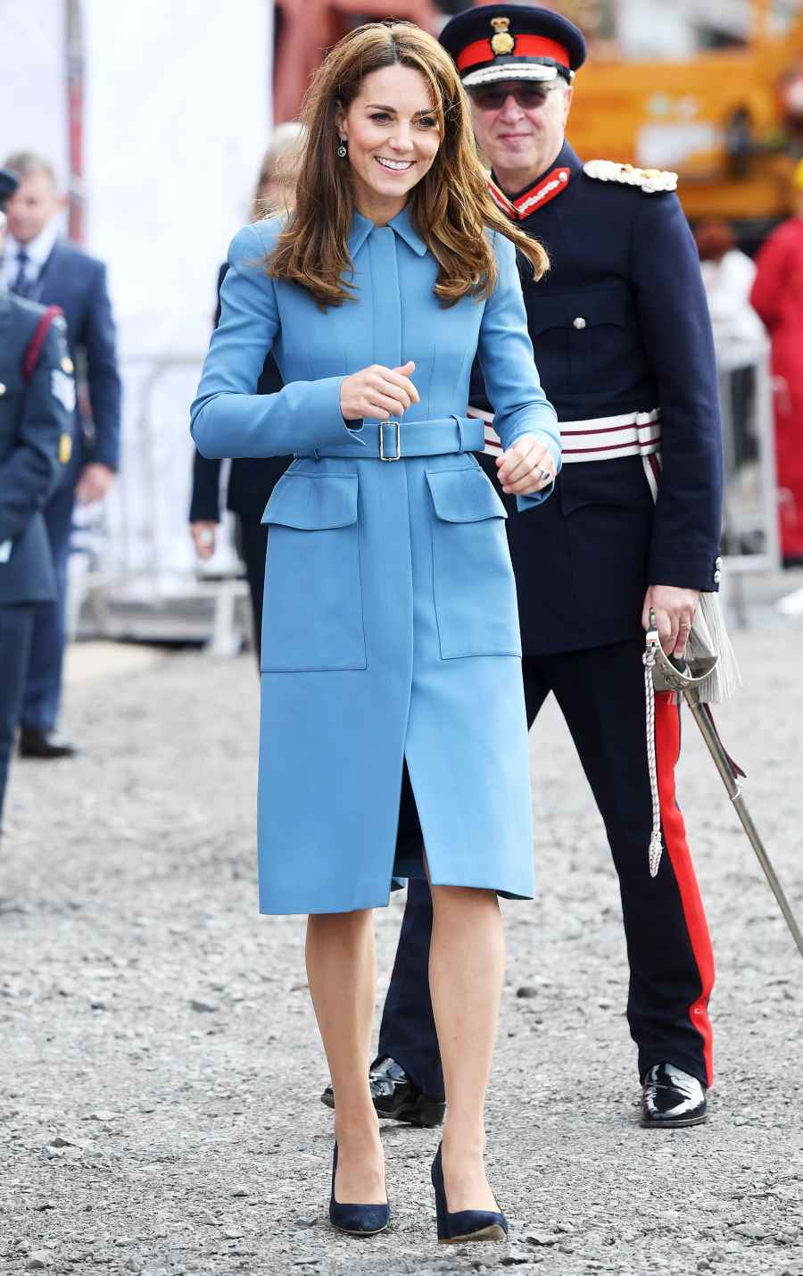 Kate Middleton's Magenta Oscar de la Renta Skirt Suit