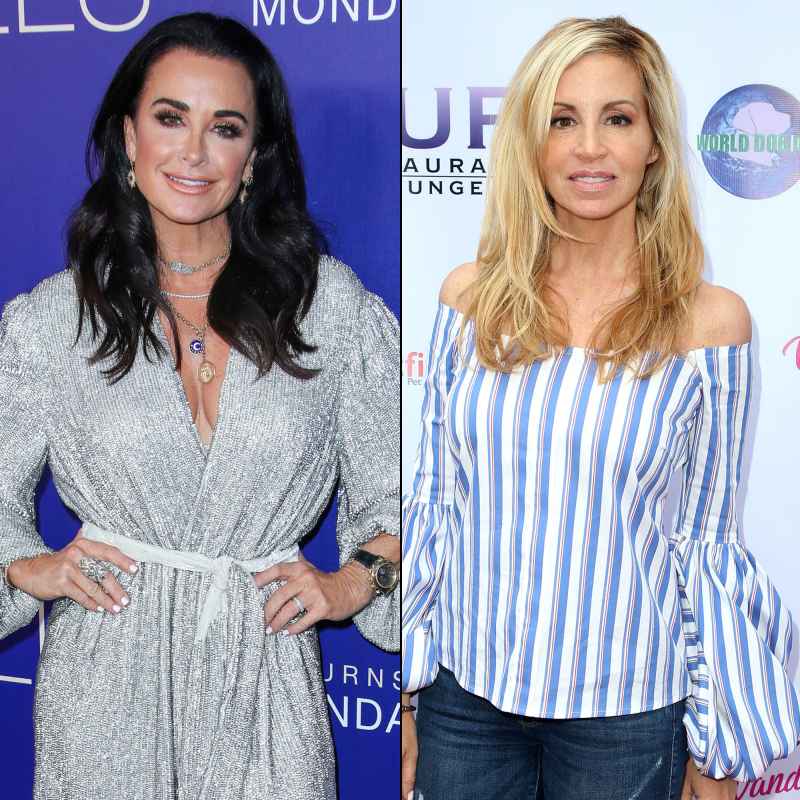 Camille Grammer's Leopard Blouse