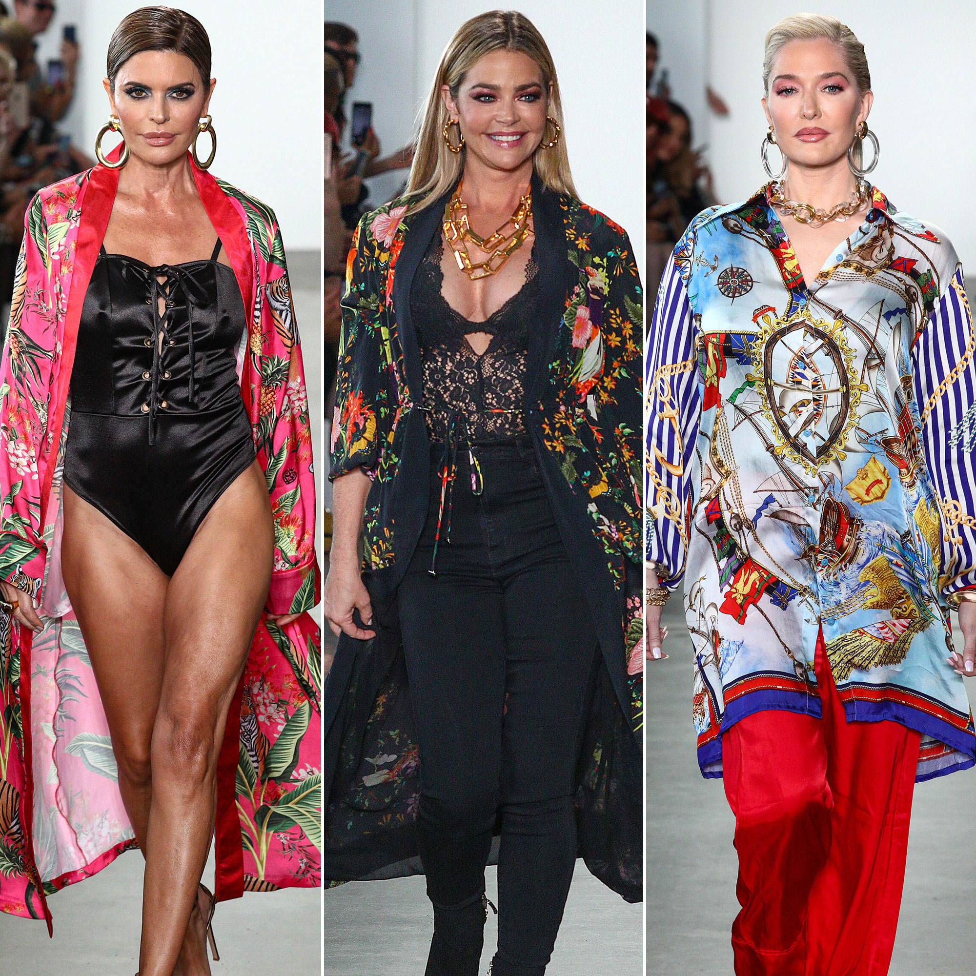 Real Housewives of Beverly Hills' stars walked the runway at New York  Fashion Week