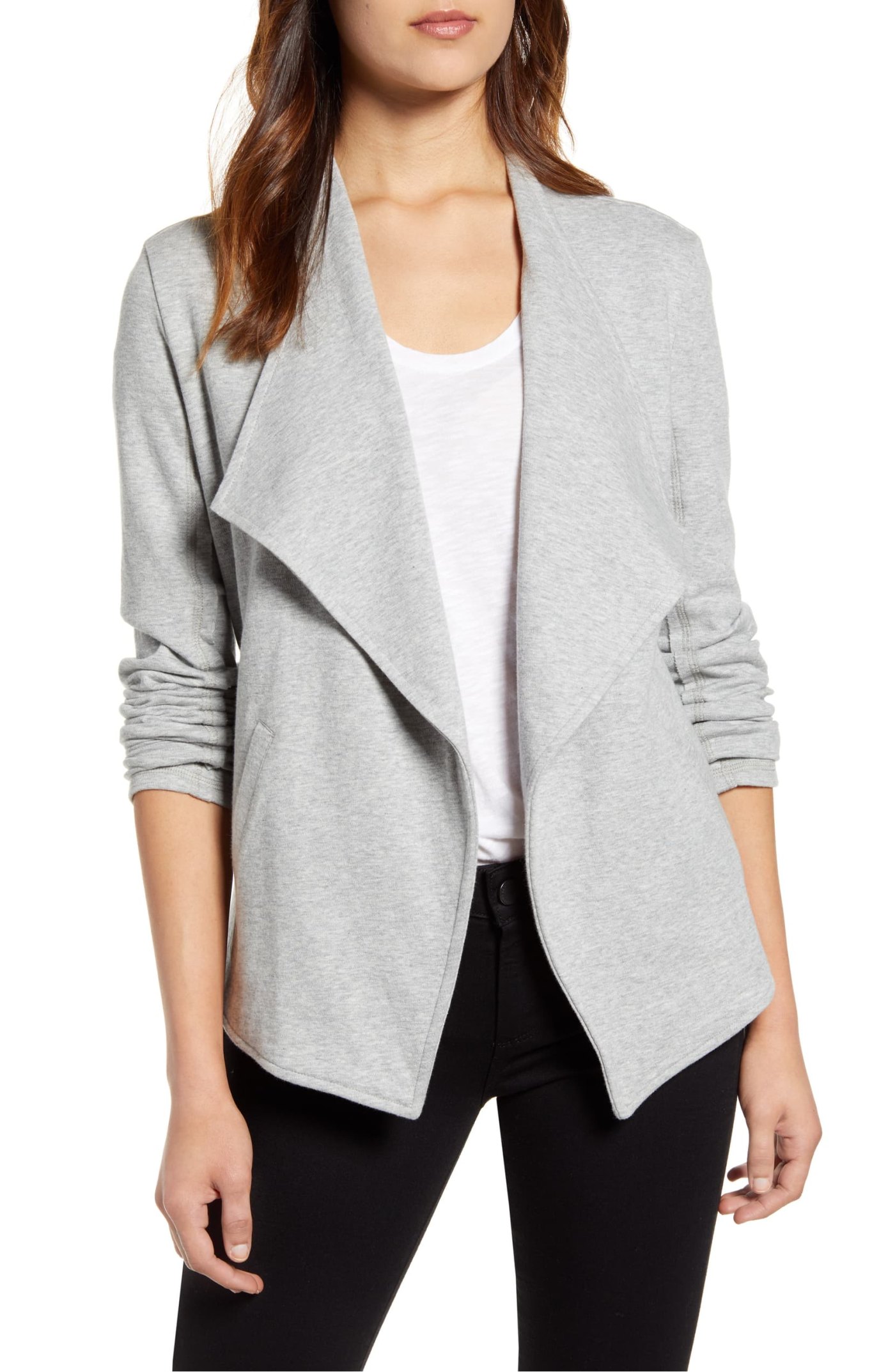 This Knit Blazer Turns a Workday Staple Into a Cozy Weekend Item UsWeekly