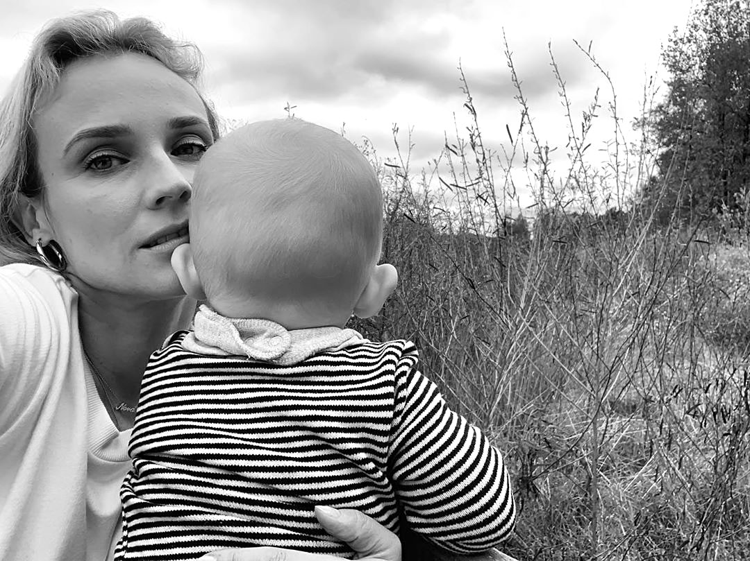 Norman Reedus and his babymama Diane Kruger bring their 20-month-old  daughter on LA hike