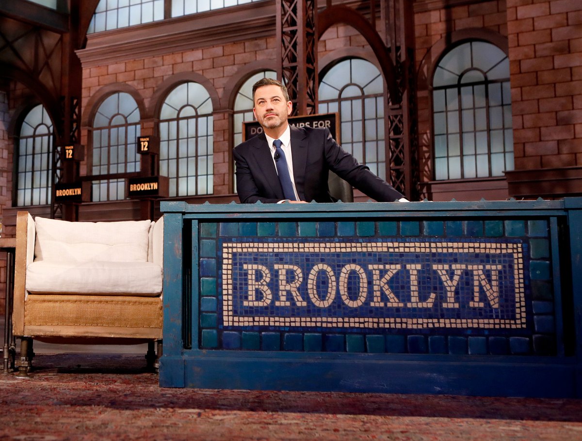 Jimmy Kimmel Returns to Brooklyn See What He’s Eating